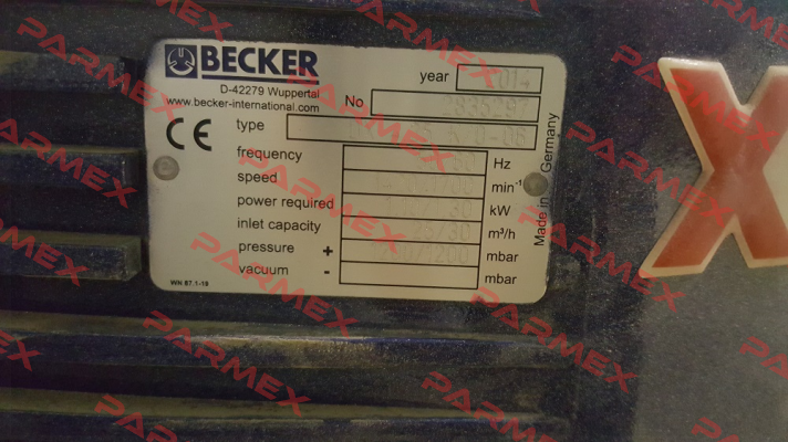 DX 4.25K/0-06 Becker