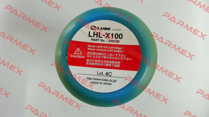 P/N:249139; Type: LHL-X100-2 Lube