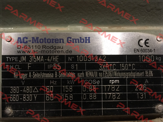 ACM 315 MA-4/PHE AC Motoren