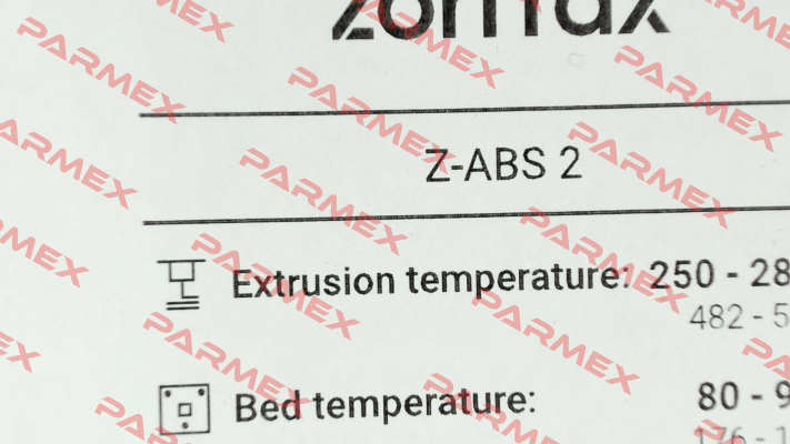 Zortrax Z-ABS v2 filament - 1,75mm - 800g - Blau (ID 25823) Zortrax