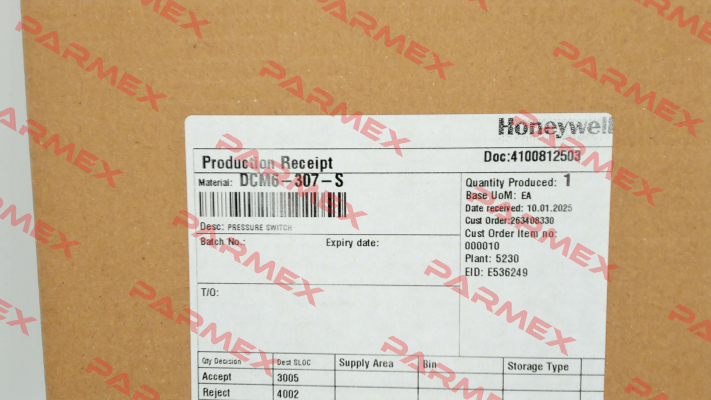 DCM6-307-S FEMA