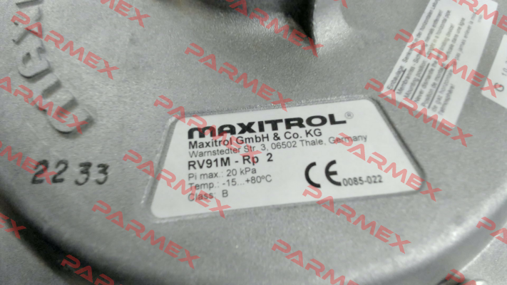 RV 91 M - 1616 - M010 Maxitrol