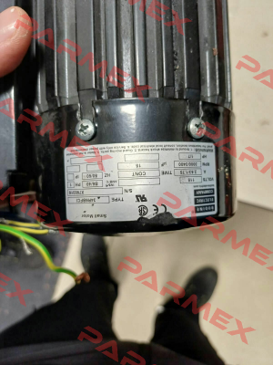 34R6BFCI SN:X760316 BODINE ELECTRIC