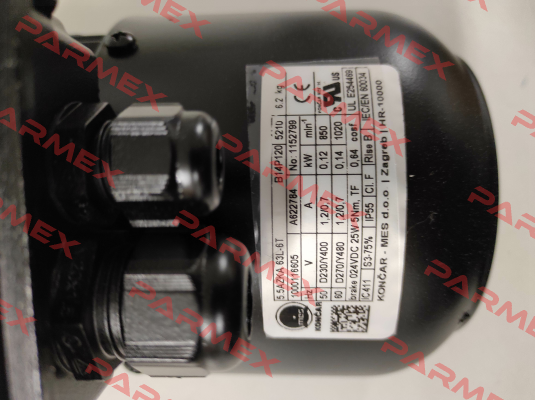 M 5.5AZKA 63L-6T B14 - 1000116605 Koncar