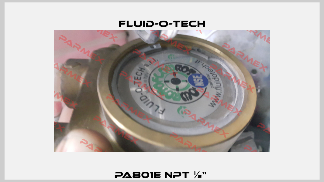 PA801E NPT ½“  Fluid-O-Tech