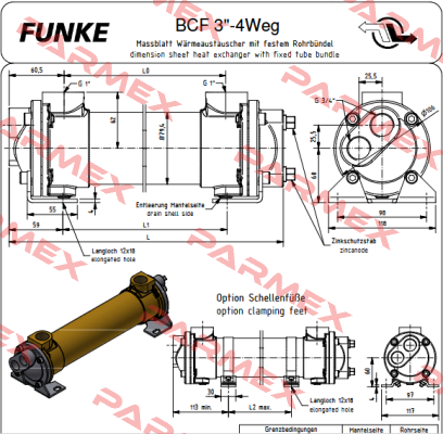 BCF 304-B15-4Weg Funke
