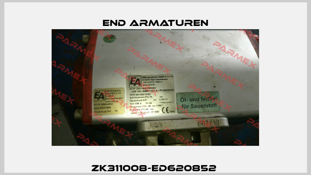 ZK311008-ED620852  End Armaturen
