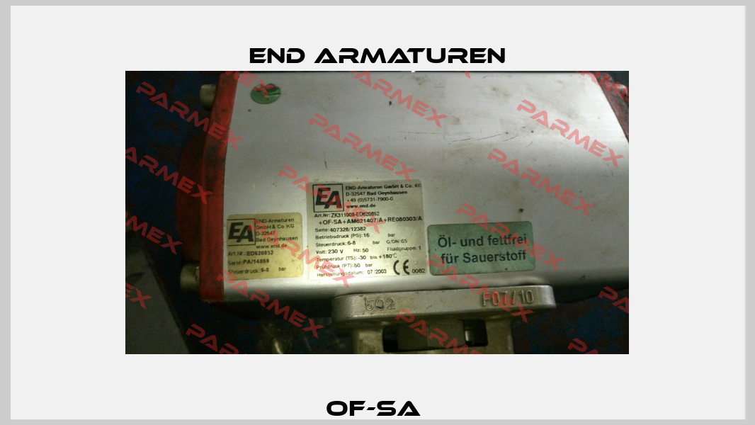 OF-SA  End Armaturen
