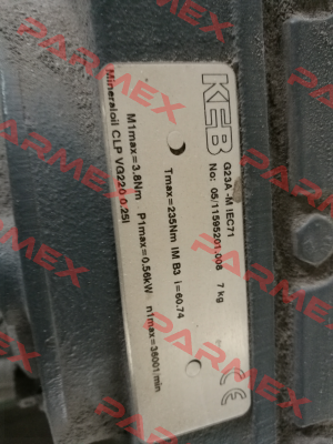 G23A-M IEC71  LAIPPLE KEB