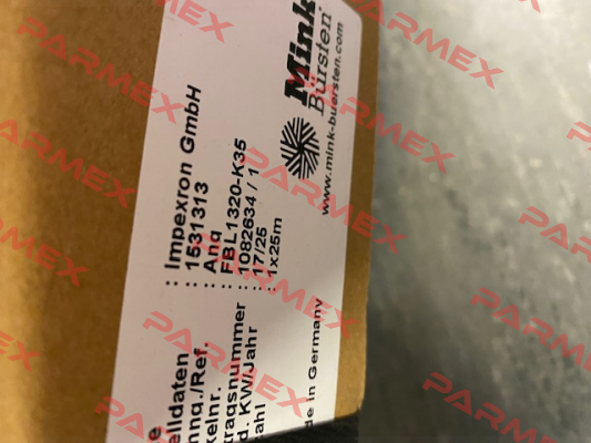 FBL1320-K35 Mink Bürsten