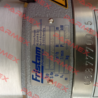 0687000020  (FL 75L) Fristam