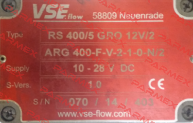 ARG 400-F-V-2-1-1-N/3 Vse-Flow