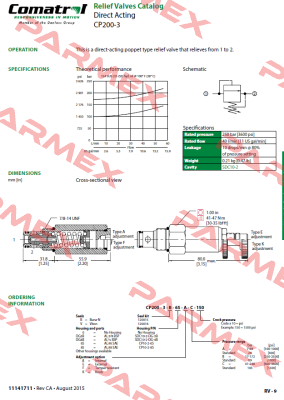 CP200-3-B-0-A-C-100 Comatrol