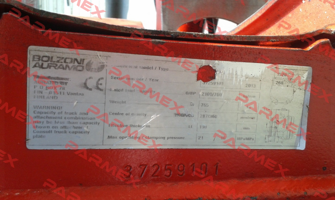 AU326548.01  for 37259101  Bolzoni
