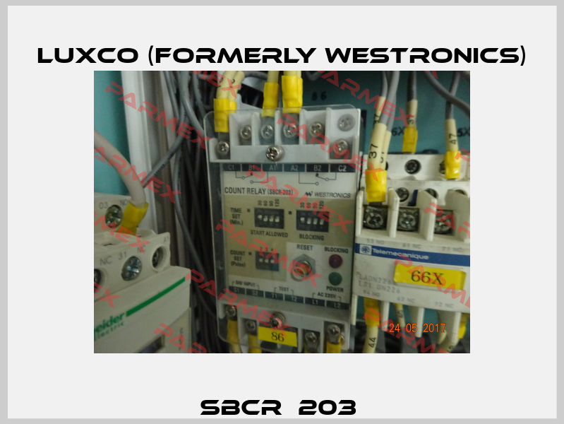 SBCR  203  Luxco (formerly Westronics)