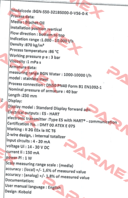 BGN-S50-321BS000-0-V56-0-K  Kobold