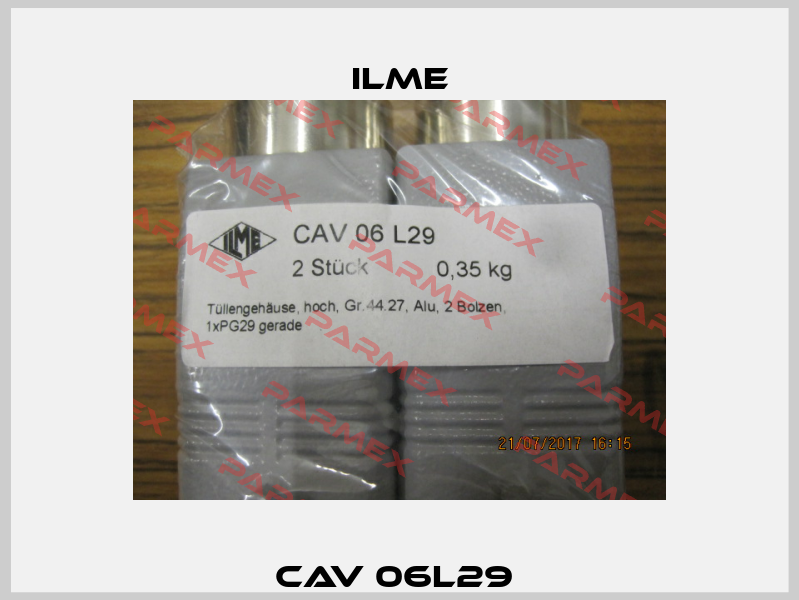 CAV 06L29  Ilme