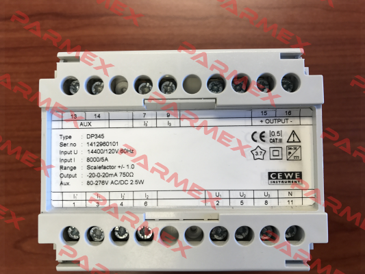 Type: DP345 obsolete, replacement DPT623-156 Cewe