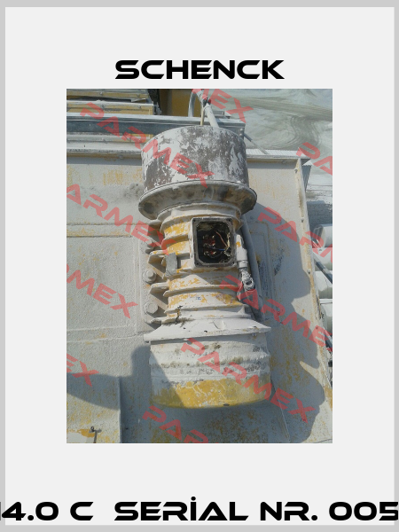 SEI 114.0 C  SERİAL Nr. 005368  Schenck