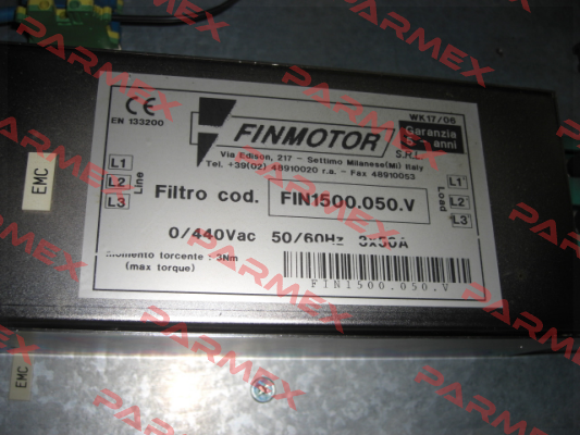 FIN1500.050.V  Finmotor