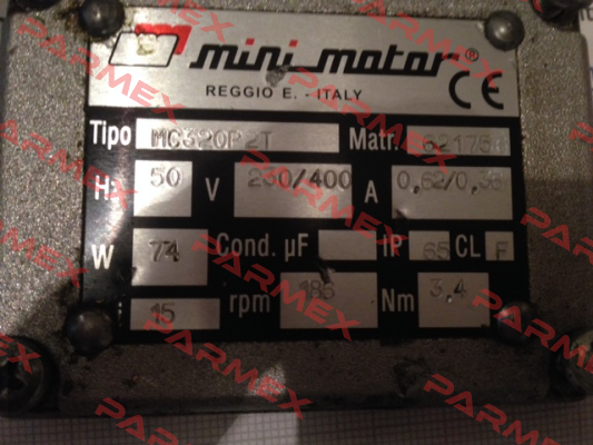 MC 320 P2T - B5  Minimotor