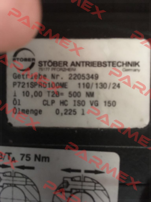 P721SPR0100ME1800964 +2205349 Stober