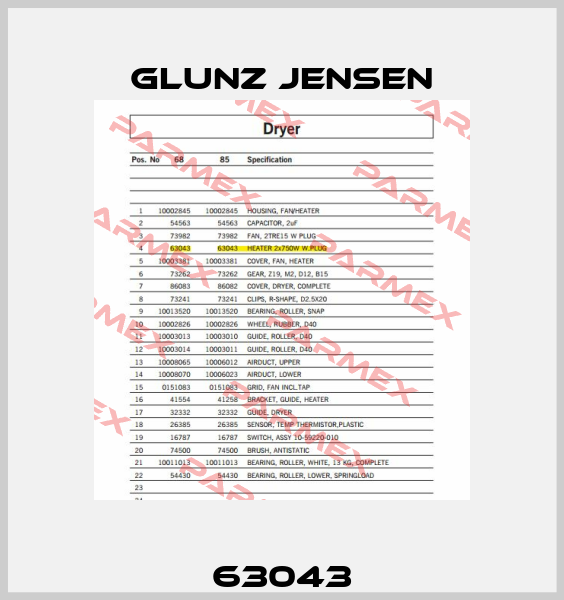 63043 Glunz Jensen