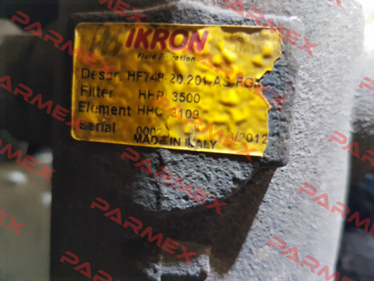 HF748-20.201-AS-FG025-LC-B60-GE-B-XA-G-F3  Ikron