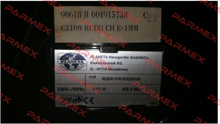 condenser for RUDH 90618 R 004915738  Aerovox