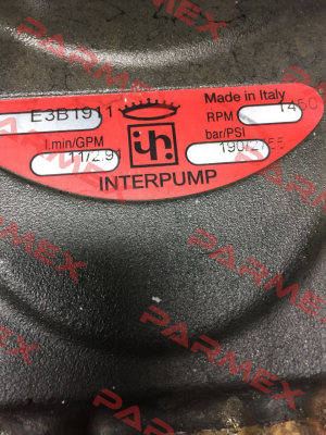 Type E3B1911 Interpump