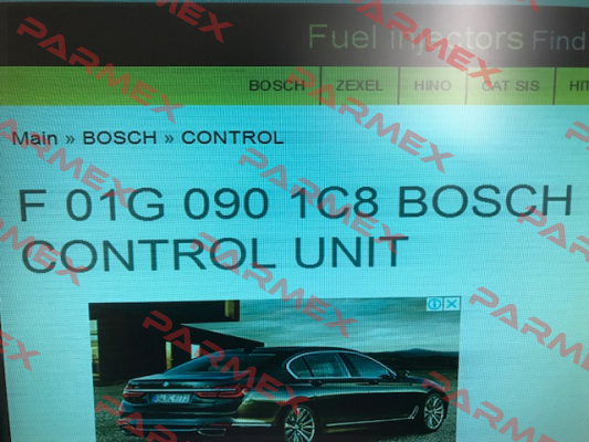 F01G0901C8 not available  Bosch