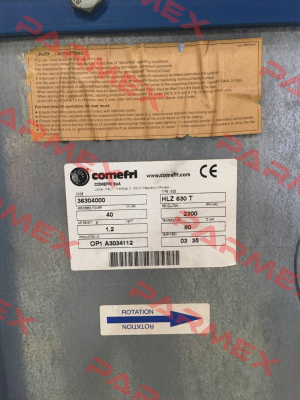 HLZ 630 TA Comefri