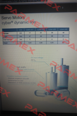 Cyber D17  Wittenstein