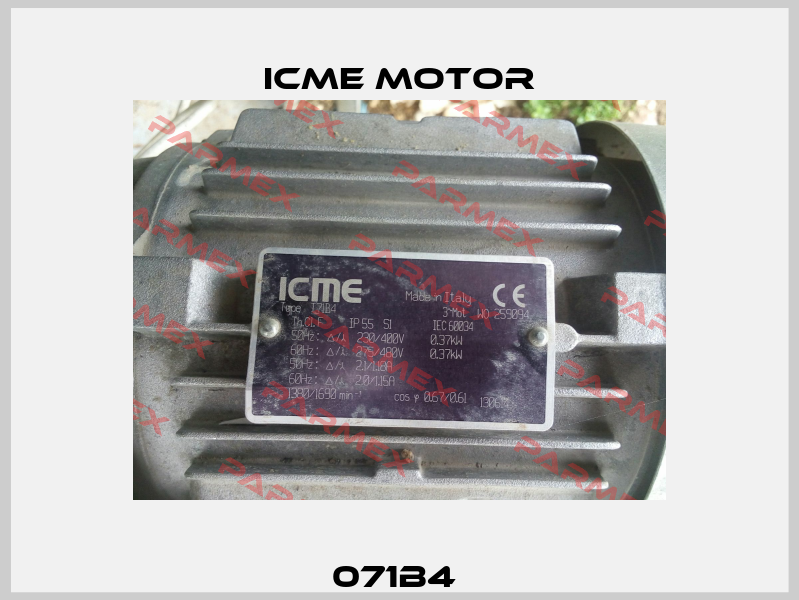071B4  Icme Motor