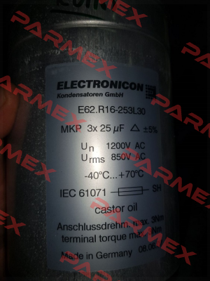 E62.R16-253L30 Electronicon