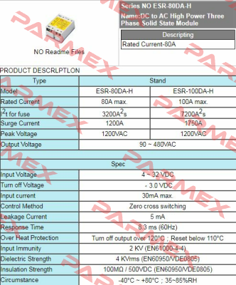 ESR-100DA-H Fotek