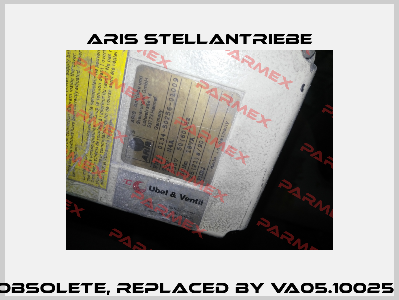 0134-50256-01009 obsolete, replaced by VA05.10025 (Tensor+ M 60-25)  ARIS Stellantriebe