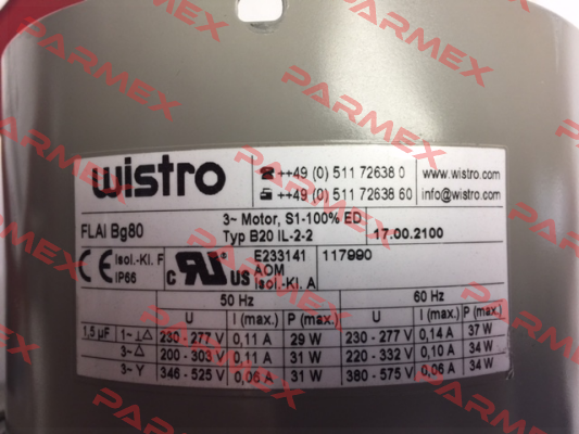 17.00.2100 Wistro