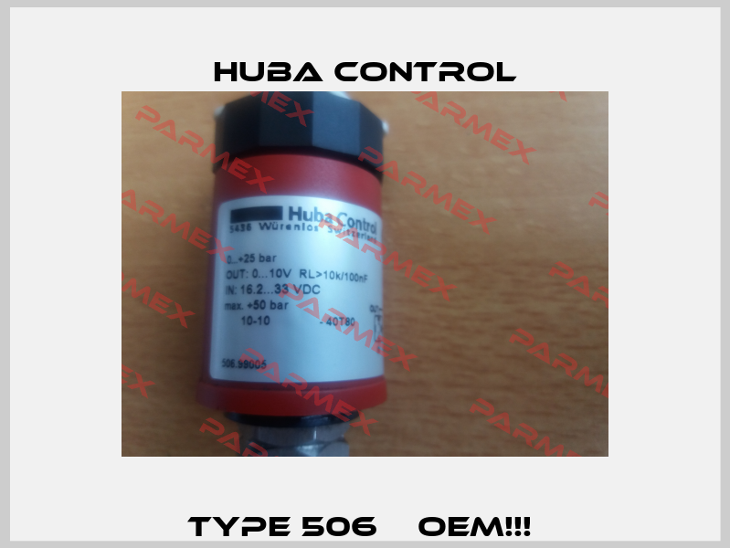 Type 506    OEM!!!  Huba Control