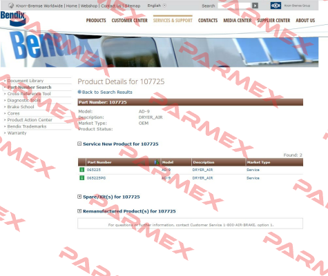 065225  Bendix