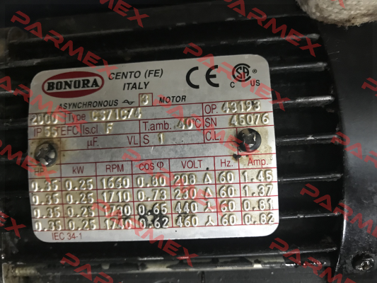 CS7 1C/4  Bonora