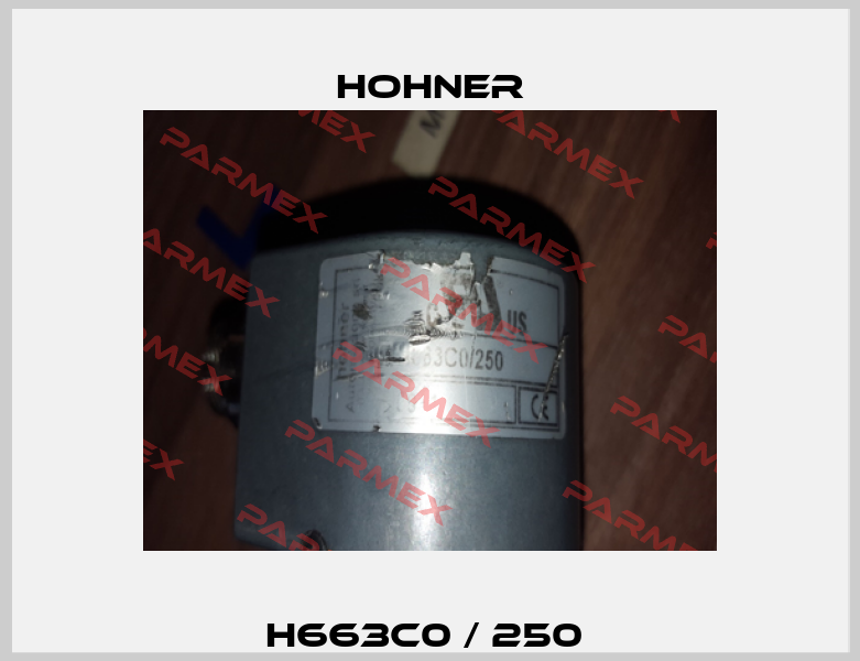 H663C0 / 250  Hohner