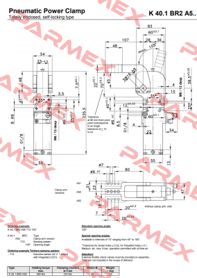 K 40.1 BR2 A50 T12   Tünkers