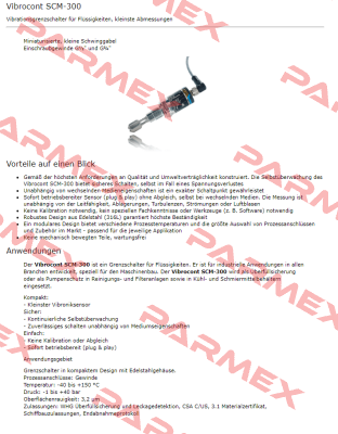 Nr. 111000074 Type Vibrocont SCM 300 K 1 GA 01 S ACS CONTSYS