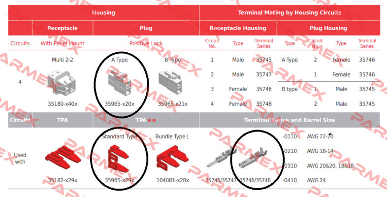 35965-x20x  Molex