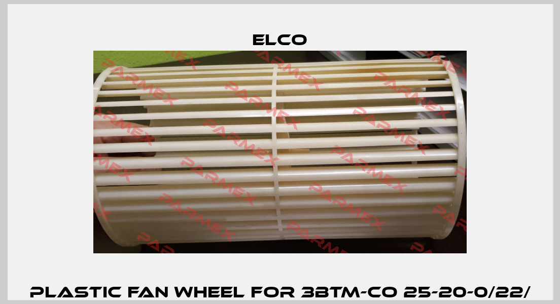 Plastic fan wheel for 3BTM-CO 25-20-0/22/ Elco