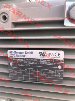 FCPA 132MB-6/PBE  AC Motoren