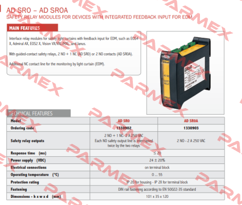 SP-R-13-309-02 / AD SR0 Reer