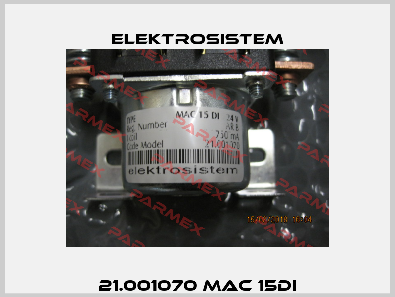 21.001070 MAC 15DI Elektrosistem