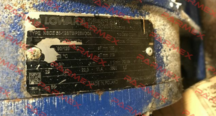 NSCE 65-125/75/P26VCC Lowara